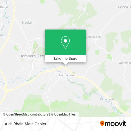 Aldi map