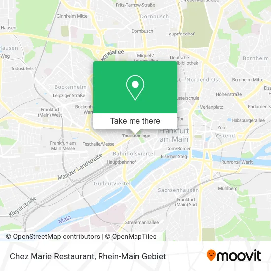 Chez Marie Restaurant map
