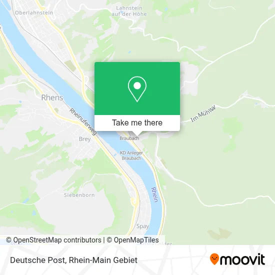 Deutsche Post map