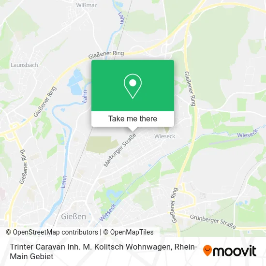 Trinter Caravan Inh. M. Kolitsch Wohnwagen map