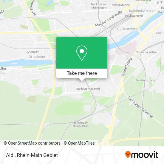 Aldi map