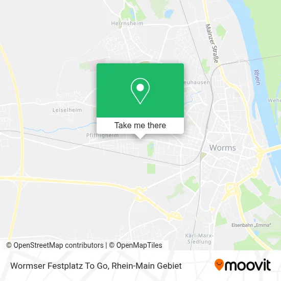 Wormser Festplatz To Go map