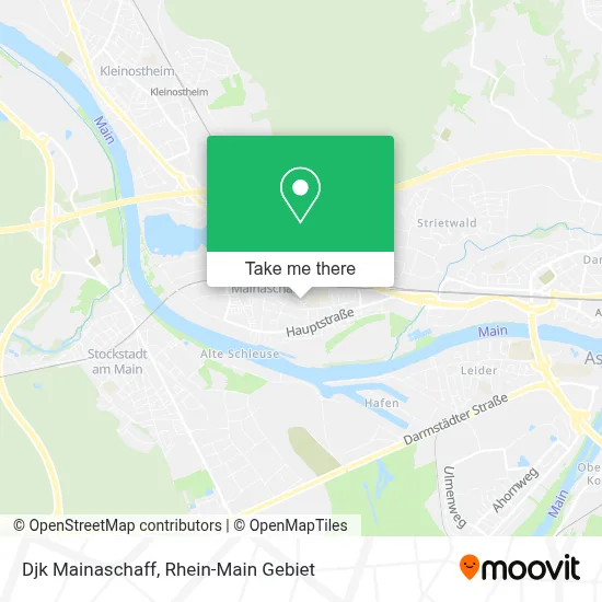 Djk Mainaschaff map