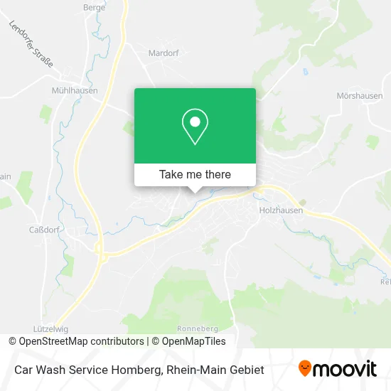 Car Wash Service Homberg map