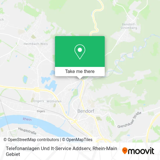 Telefonanlagen Und It-Service Addserv map