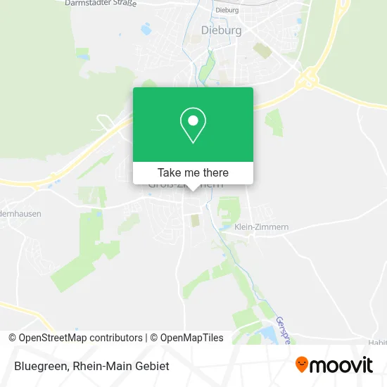 Bluegreen map