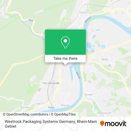 Westrock Packaging Systems Germany map