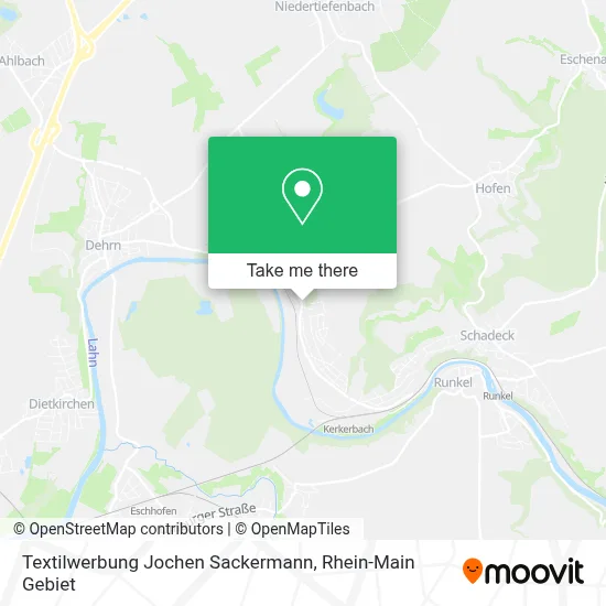 Textilwerbung Jochen Sackermann map