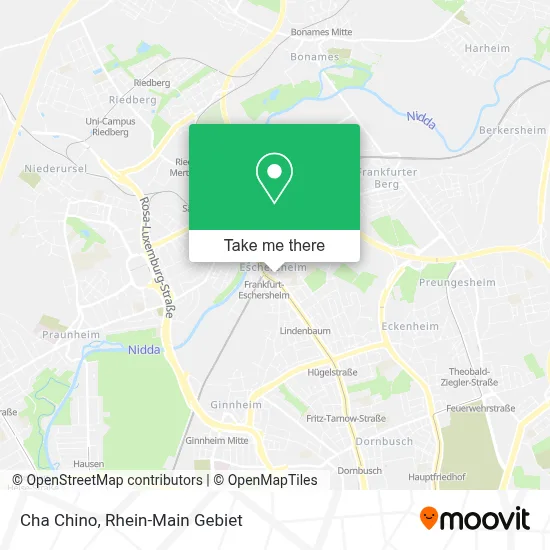 Cha Chino map