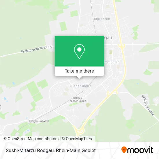 Sushi-Mitarzu Rodgau map