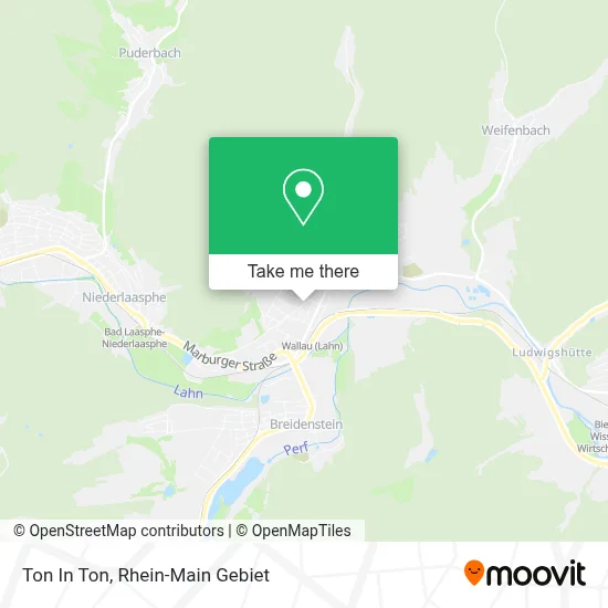 Ton In Ton map