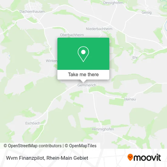Wvm Finanzpilot map
