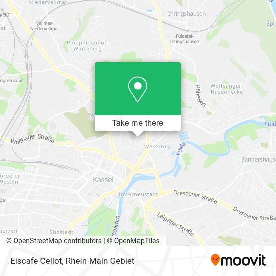 Eiscafe Cellot map