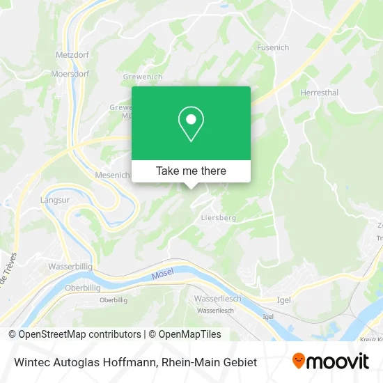 Wintec Autoglas Hoffmann map