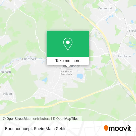Bodenconcept map