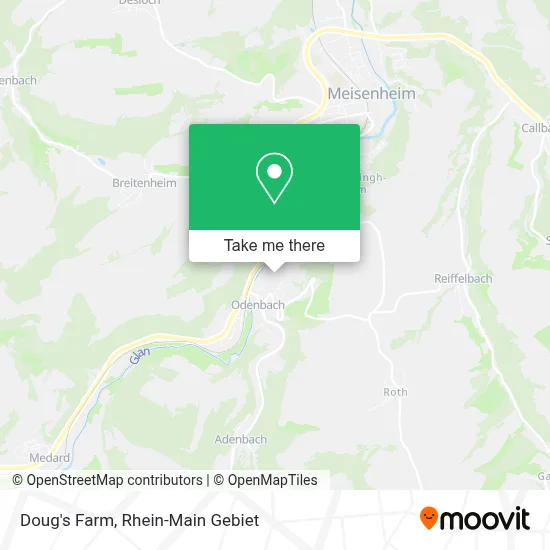 Doug's Farm map