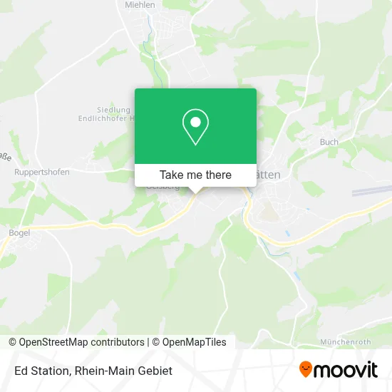 Ed Station map
