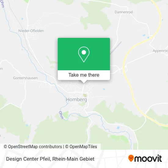 Design Center Pfeil map