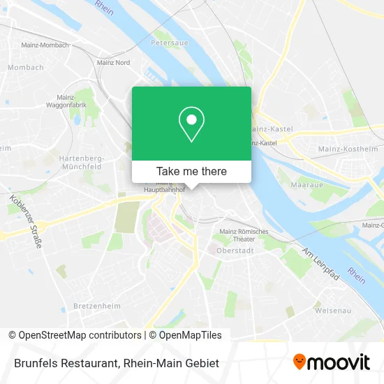 Brunfels Restaurant map