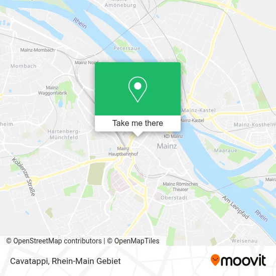 Cavatappi map