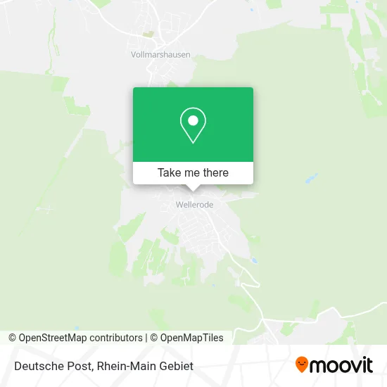 Deutsche Post map
