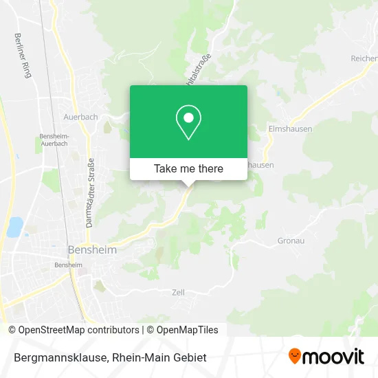 Bergmannsklause map