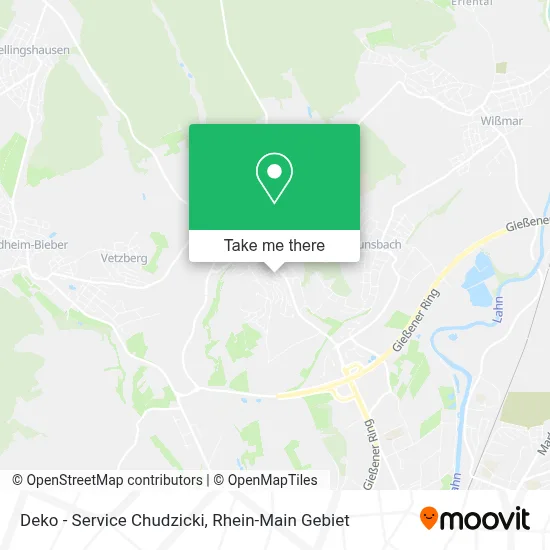 Deko - Service Chudzicki map