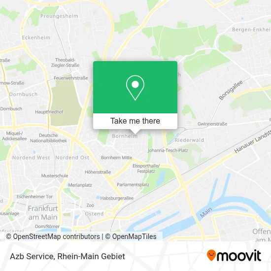 Azb Service map