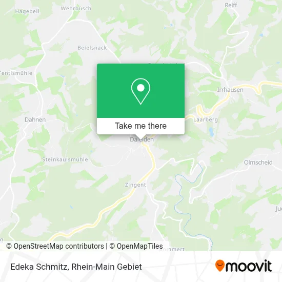 Edeka Schmitz map