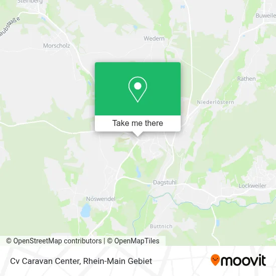 Cv Caravan Center map