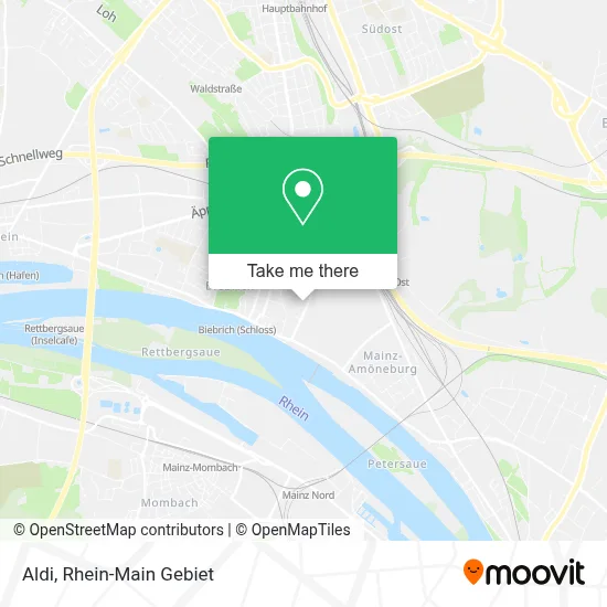 Aldi map
