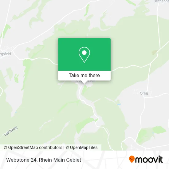 Webstone 24 map