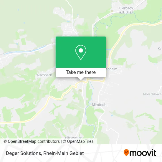 Deger Solutions map