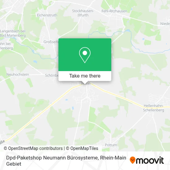 Dpd-Paketshop Neumann Bürosysteme map