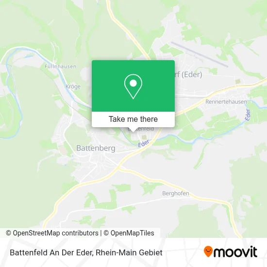 Battenfeld An Der Eder map
