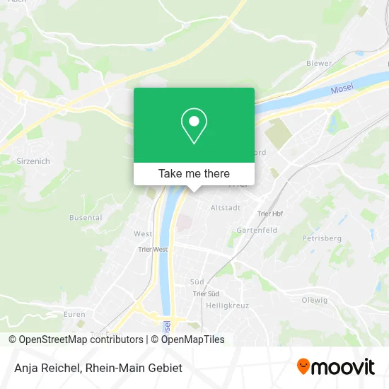 Anja Reichel map