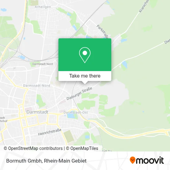 Bormuth Gmbh map