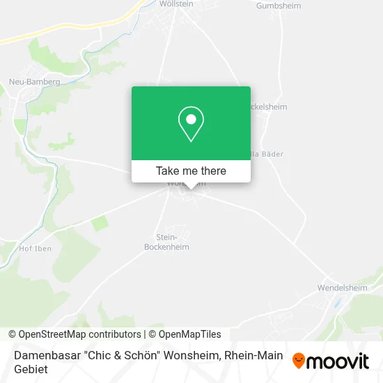 Damenbasar "Chic & Schön" Wonsheim map