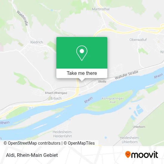 Aldi map