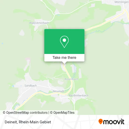 Deineit map