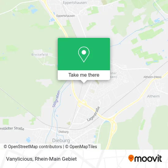 Vanylicious map