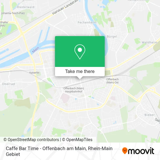 Caffe Bar Time - Offenbach am Main map