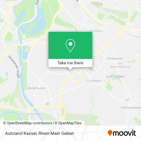 Autoland Kassel map