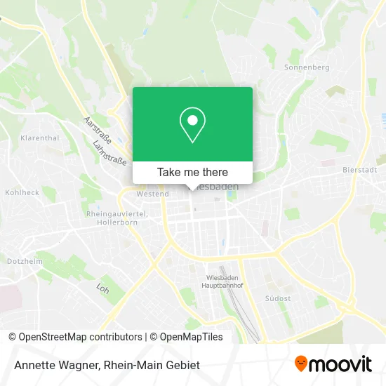 Annette Wagner map