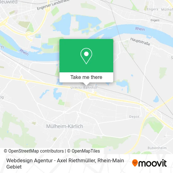 Webdesign Agentur - Axel Riethmüller map