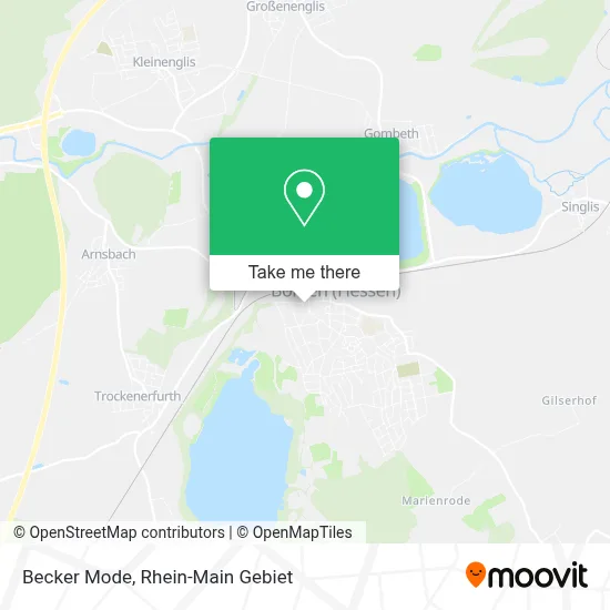Becker Mode map
