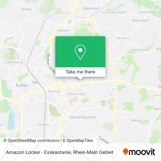 Amazon Locker - Esskastanie map