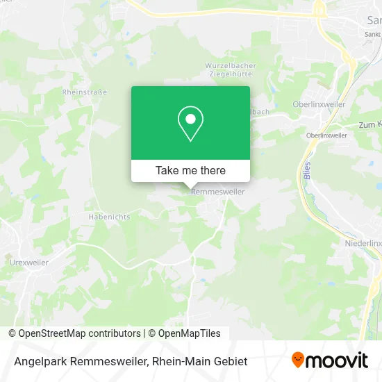 Angelpark Remmesweiler map