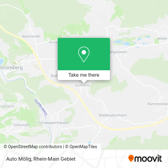 Auto Mölig map
