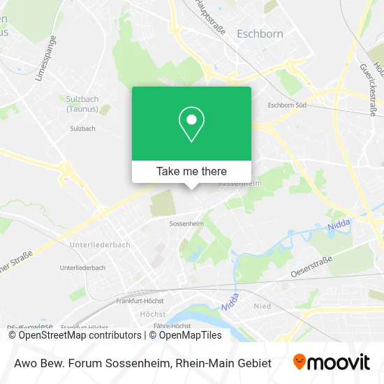 Awo Bew. Forum Sossenheim map